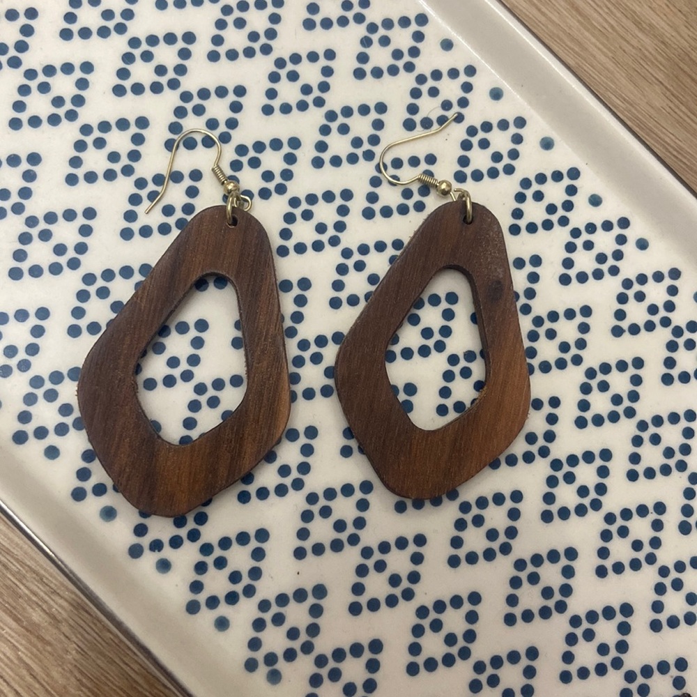 Handmade Wooden Earrings